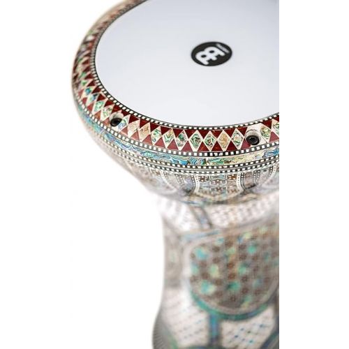  Meinl Percussion Artisan Edition Doumbek with Cast Aluminum Shell and Mother of Pearl Inlay ? Made in Egypt ? 8 3/4
