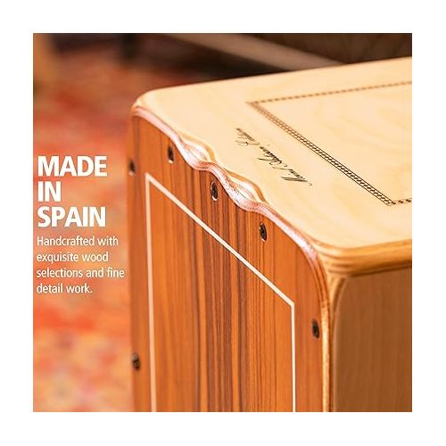 Meinl Percussion Artisan Edition String Cajon, Rosewood/Baltic Birch ? Made in Spain ? Seguiriya Line, 2-Year Warranty (AESELRW)