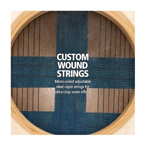  Meinl Percussion Artisan Edition String Cajon, Rosewood/Baltic Birch ? Made in Spain ? Seguiriya Line, 2-Year Warranty (AESELRW)
