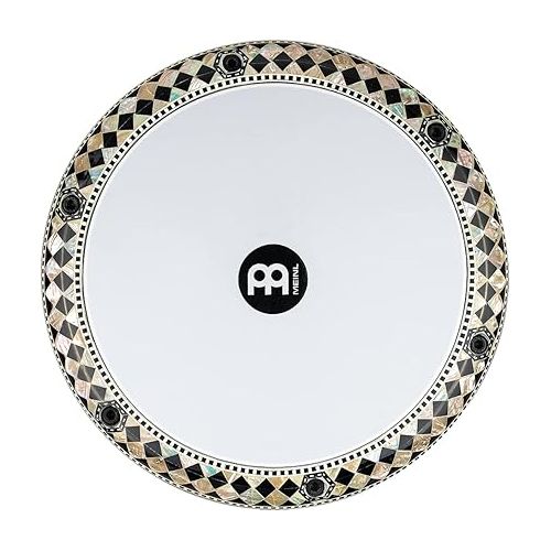  Meinl Percussion Artisan Edition Doumbek with Cast Aluminum Shell and Mother of Pearl Inlay ? Made in Egypt ? 8 3/4