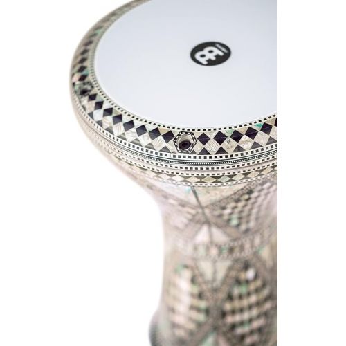  Meinl Percussion Artisan Edition Doumbek with Cast Aluminum Shell and Mother of Pearl Inlay ? MADE in EGYPT ? 8 3/4