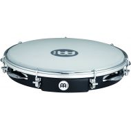 Meinl Percussion PA10ABS-BK 10-Inch ABS Plastic Pandeiro with Synthetic Head, Black