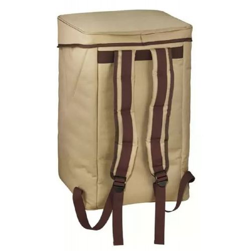  Meinl Percussion Cajon Box Drum Bag - Professional Standard Size With Backpack Straps, External Pocket, Beige - Heavy Duty Padded Nylon and Carrying Grip (MCJB-BP)