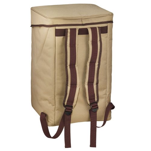  Meinl Percussion Cajon Box Drum Bag - Professional Standard Size With Backpack Straps, External Pocket, Beige - Heavy Duty Padded Nylon and Carrying Grip (MCJB-BP)