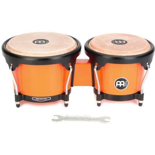  Meinl Percussion Journey Series Bongos - Creamsicle Orange