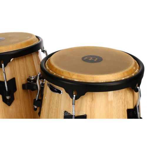  Meinl Percussion Headliner Series Conga Set with Double Stand - 10/11 inch Natural