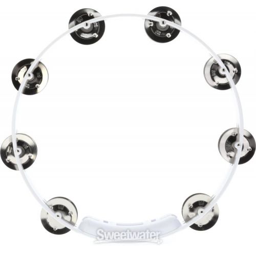  Meinl Percussion Headliner Series 10-inch Handheld Tour Tambourine - White