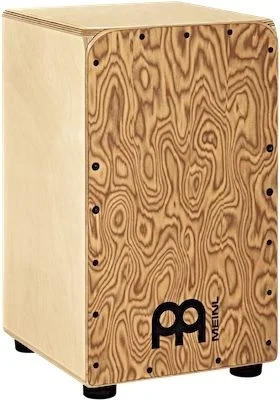  Meinl Percussion Woodcraft Professional Series Cajon - Makah Burl Frontplate