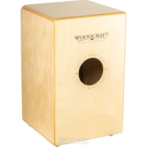  Meinl Percussion Woodcraft Professional Series Cajon - Makah Burl Frontplate