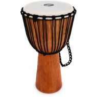 Meinl Percussion Rope Tuned Headliner Series Wood Djembe - 12 inch - Nile