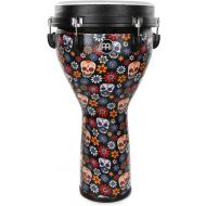 Meinl Percussion Jumbo Djembe - 12-inch - Day of the Dead