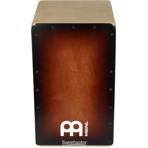  Meinl Percussion Woodcraft Series Cajon - Espresso Burst Frontplate