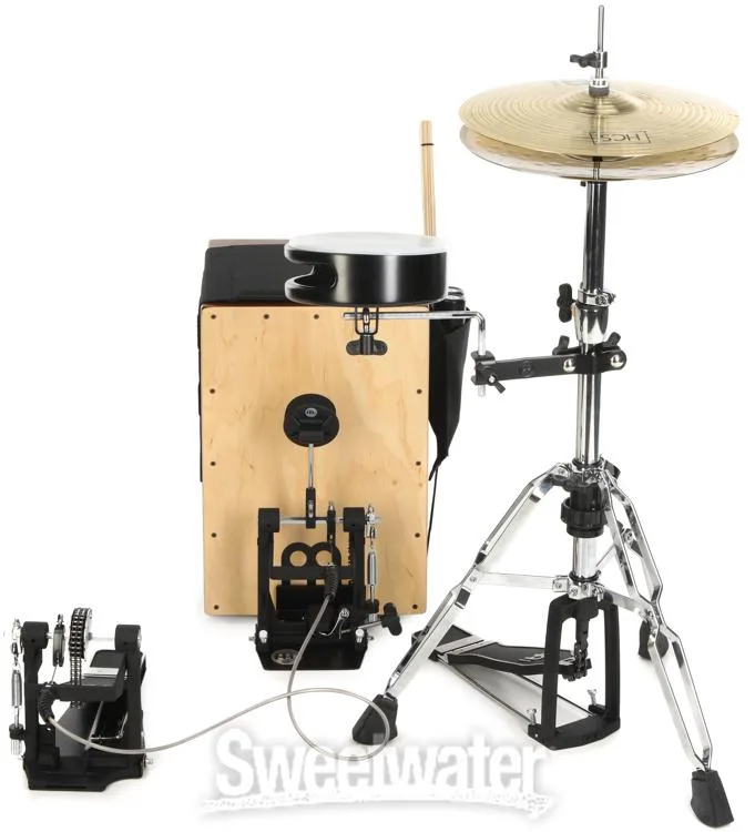  Meinl Percussion Cajon Drum Set with Cymbals and Hardware