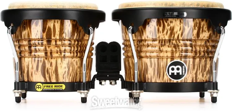  Meinl Percussion Marathon Designer Series Bongos - Leopard Burl