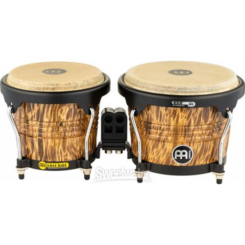  Meinl Percussion Marathon Designer Series Bongos - Leopard Burl