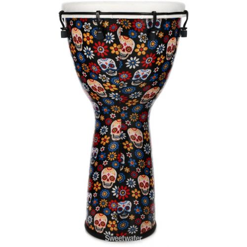  Meinl Percussion Alpine Series 12-inch Djembe - Day of the Dead