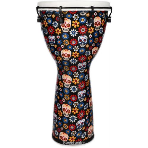  Meinl Percussion Alpine Series 12-inch Djembe - Day of the Dead