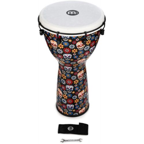  Meinl Percussion Alpine Series 12-inch Djembe - Day of the Dead