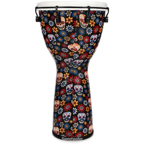  Meinl Percussion Alpine Series 12-inch Djembe - Day of the Dead