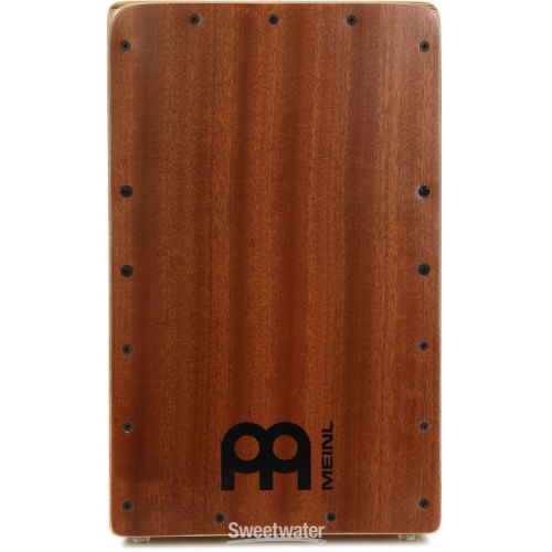  Meinl Percussion Woodcraft Professional Series Cajon - Mahogany Frontplate Demo