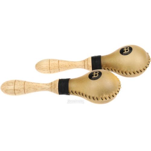  Meinl Percussion MSM2 Mini Rawhide Maracas - Natural Finish