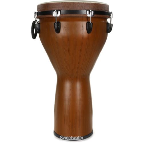  Meinl Percussion Jumbo Djembe - 14 inch, Barnwood