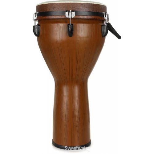  Meinl Percussion Jumbo Djembe - 12-inch - Barnwood