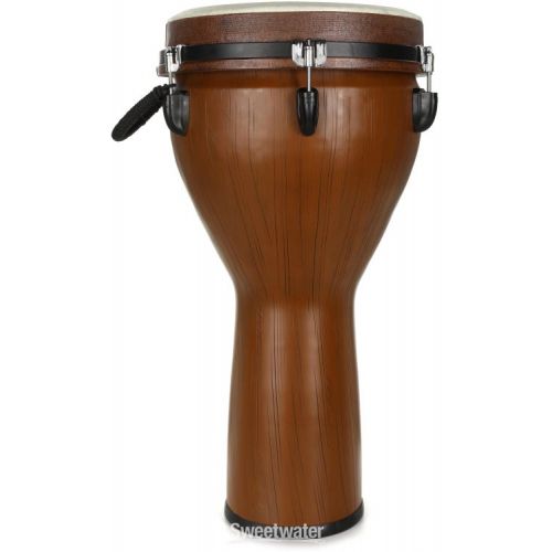  Meinl Percussion Jumbo Djembe - 12-inch - Barnwood