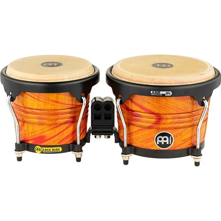  Meinl Percussion Marathon Designer Series Bongos - Amber Flame