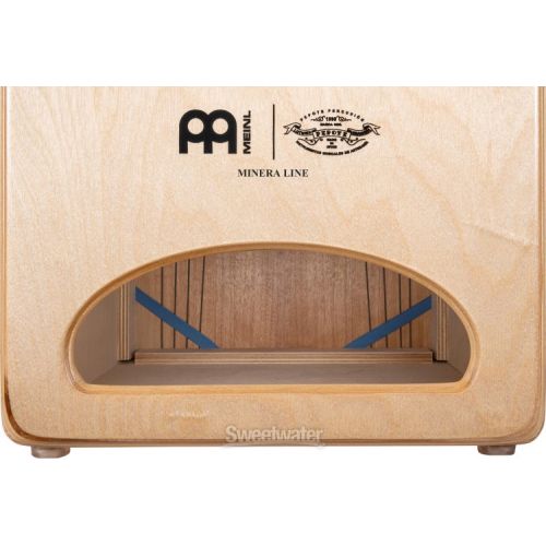  Meinl Percussion Artisan Minera Line Cajon - Brown Eucalyptus