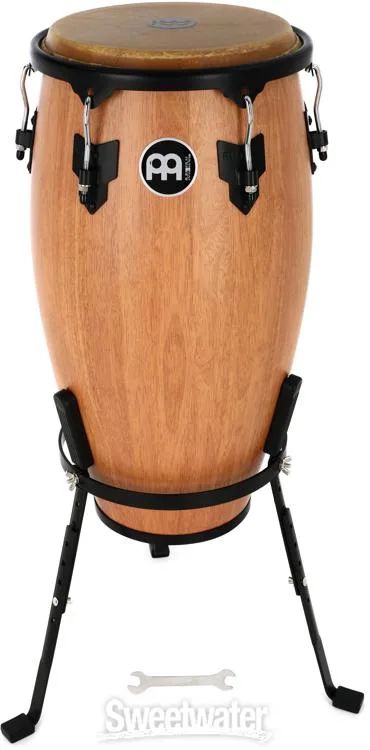  Meinl Percussion Headliner Series Conga with Basket Stand - 12 inch Super Natural Demo