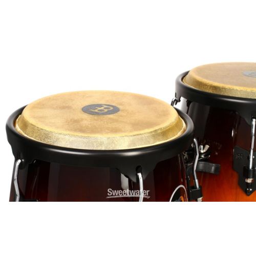  Meinl Percussion Headliner Series Conga Set with Double Stand - 10/11 inch Vintage Sunburst