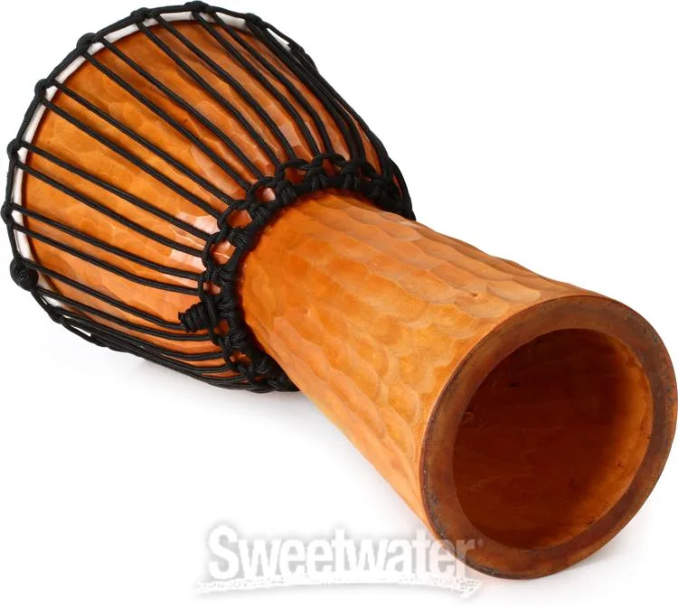  Meinl Percussion Rope Tuned Headliner Series Wood Djembe - 10 inch - Nile