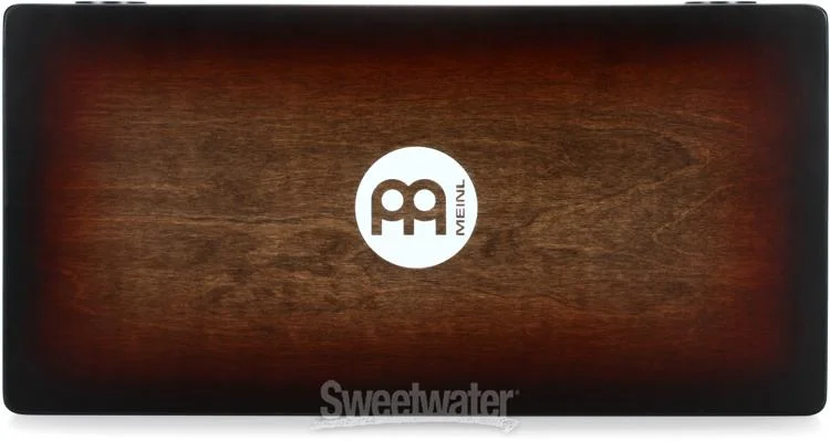  Meinl Percussion Pickup Turbo Slaptop Cajon - Espresso Burst - Sweetwater Exclusive Demo