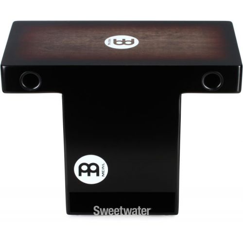  Meinl Percussion Pickup Turbo Slaptop Cajon - Espresso Burst - Sweetwater Exclusive Demo