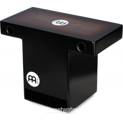  Meinl Percussion Pickup Turbo Slaptop Cajon - Espresso Burst - Sweetwater Exclusive Demo