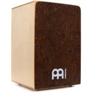 Meinl Percussion Snarecraft Mid-size Cajon - Burl Wood