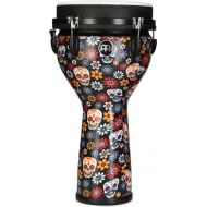 Meinl Percussion Jumbo Djembe - 10 inch, Day of the Dead