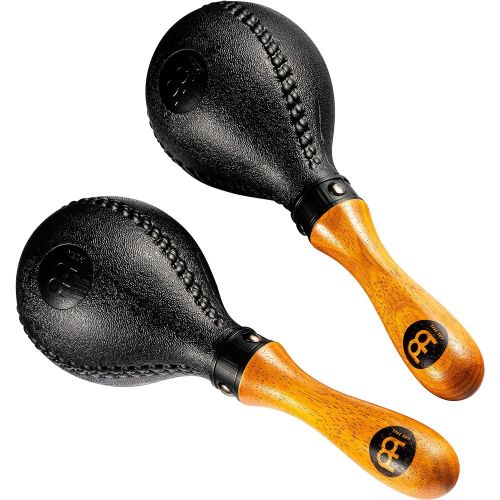  Meinl Percussion Maracas, Standard Concert Size with All-weather Synthetic Shells and Wooden Handles  NOT MADE IN CHINA  Great for Live Performances and Recording Sessions, 2-YEAR WARRANTY