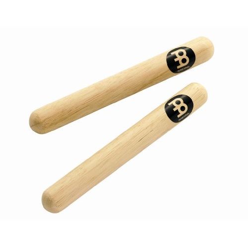  Meinl Percussion Claves, Classic Hardwood-NOT MADE IN CHINA-For Live or Studio Settings, Pair, 2-YEAR WARRANTY, CL1HW