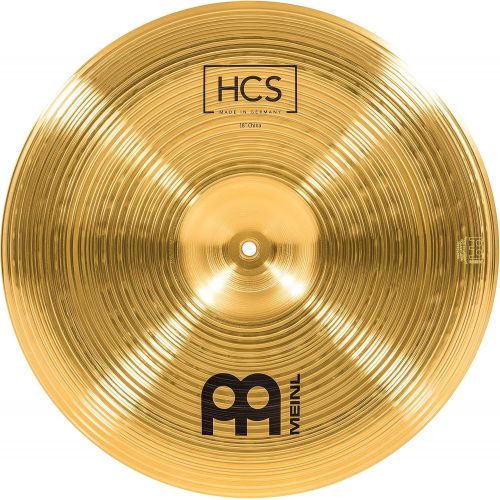  Meinl Percussion Meinl 18” China Cymbal  HCS Traditional Finish Brass for Drum Set, Made In Germany, 2-YEAR WARRANTY (HCS18CH)