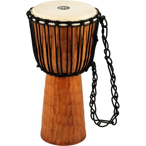  [아마존베스트]Meinl Percussion Djembe with Mahogany Wood-NOT Made in CHINA-10 Medium Size Rope Tuned Goat Skin Head, 2-Year Warranty, Brown, inch (HDJ4-M)