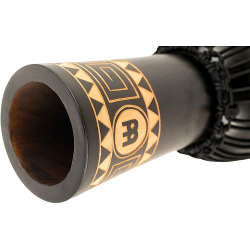  [아마존베스트]Meinl Percussion Djembe with Mahogany Wood-NOT Made in CHINA-10 Medium Size Rope Tuned Goat Skin Head, 2-Year Warranty, 10 (HDJ1-M)