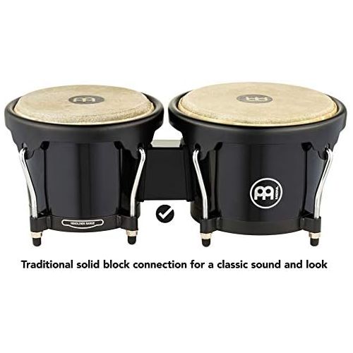  [아마존베스트]Meinl Percussion Meinl 6 1/2-inch and 7 1/2-inch Bongo - Black