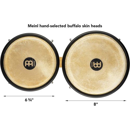  [아마존베스트]Meinl Percussion Meinl 6 3/4-inch and 8-inch Bongo - Natural