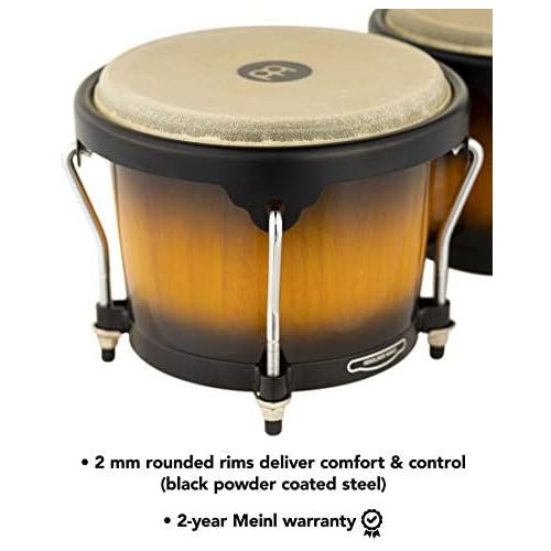  [아마존베스트]Meinl Percussion Meinl 6 3/4-inch and 8-inch Bongo - Vintage Sunburst