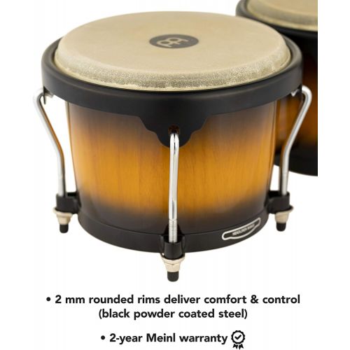  [아마존베스트]Meinl Percussion Meinl 6 3/4-inch and 8-inch Bongo - Vintage Sunburst