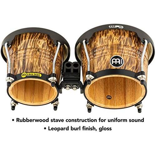  [아마존베스트]Meinl Percussion Meinl 6 3/4-inch and 8-inch Bongo - Leopard Burl