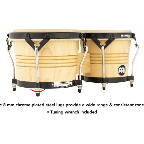  [아마존베스트]Meinl Percussion Meinl Luis Conte Artist Series LC300 Wood Bongo - Natural