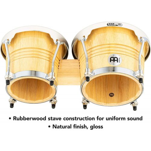  [아마존베스트]Meinl Percussion WB200Nt-CH Chrome Hardware Wooden Bongo Set